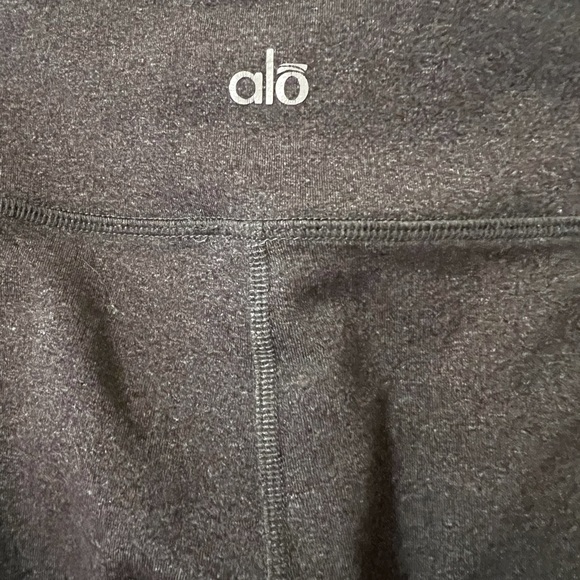 ALO YOGA Moto leggings Heather gray Small 🧘🏽‍♀️🧘 - Picture 2 of 4